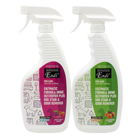 Formule d'enzymes actives OEM ODM sous marque privée, éliminateur d'urine pour animaux de compagnie, spray anti-taches et anti-odeurs pour chiens, parfum gelée de fruits