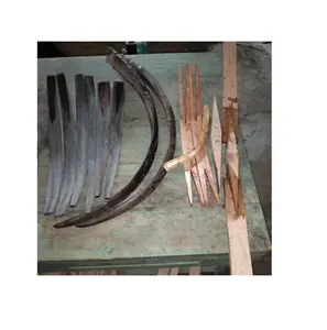 Corne de buffle d'eau longues bandes taille personnalisée 50-70 cm corne pour la fabrication d'arc corne de buffle bande à bas prix