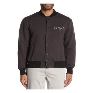 Blouson aviateur à logo personnalisé pour hommes à bas prix personnalisé haute qualité design fabriqué au Pakistan - Product Image 4