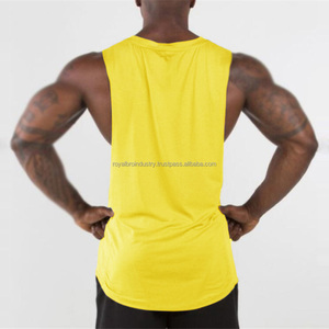Custom Logo & Name Print Men Plus Size Cotton Tank Tops New Summer <b>Sweat</b> <b>Vest</b> Knitted Casual Stringer Tank Top for Men - Product Image 5