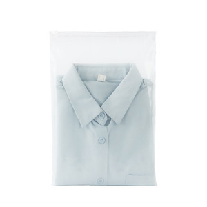 Bolsas de Plástico con Cierre para Almacenamiento de Ropa, Bolsas Transparentes Esmeriladas Autosellables para Calcetines, Ropa Interior y Prendas de Vestir, Venta al Por Mayor - Product Image 5