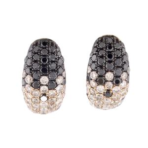 2025ต่างหูเพชรโมอิสสีทอง18K สุดหรูสไตล์ฮิปฮอป925เงินต่างหูห่วงเพชรสำหรับผู้หญิงผู้ชาย - Product Image 1