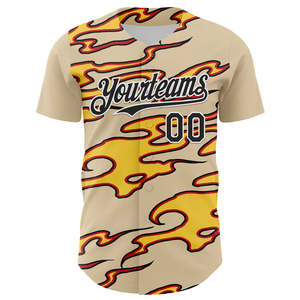 Jersey de béisbol de primera calidad, venta al por mayor, auténtico pedido personalizado a granel, ajuste transpirable, material duradero que absorbe la humedad, material de secado rápido - Product Image 2