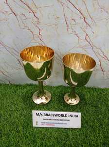 Cáliz Religioso de Latón con Diseño Nuevo y Elegante, Patrón Único y Brillante, Hecho a Mano en India al Mejor Precio - Product Image 6