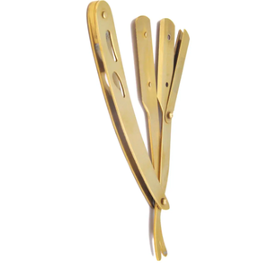 Rasoir droit de barbier professionnel de haute qualité rasoir de coupe de cheveux en acier inoxydable pliant rétro pour hommes par ANAAIF - Product Image 5