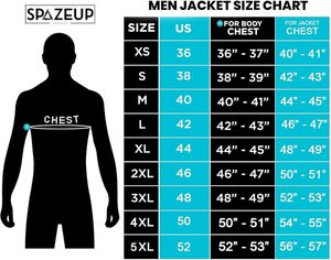 Chaqueta Bomber de Cuero Negra para Hombre, de Alta Calidad, Nueva, de Piel de Vaca Genuina, Impermeable, Ecológica, con Lona Estampada y Logotipo Personalizable - Product Image 5