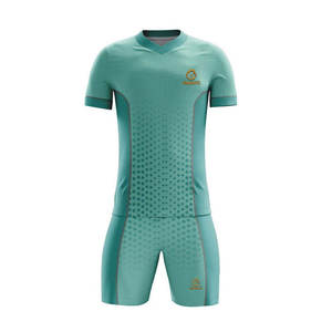 Diseña Tu Propio Uniforme de Fútbol Personalizado con Patrón Sólido, 100% Poliéster, Secado Rápido y Tejido Elástico, Ropa de Equipo para Hombre Adulto - Product Image 1