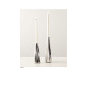 เชิงเทียนทำด้วยมือมาใหม่เชิงเทียนอลูมิเนียมหล่อหนักทันสมัยเชิงเทียนแบบโบราณ - Product Image 4