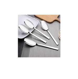 Stainless Steel Wedding Serving Spoon Special Design Kitchenware Items Serving Spoon Factory Wholesale Spoon - Product Image 1