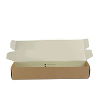 Boîte de tapis de yoga pliable personnalisée en carton ondulé, économique, écologique, avec emballage imprimé et étiquette durable