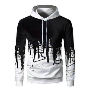 Sudadera con capucha lavada con ácido personalizada de alta calidad 2025 OEM /ODM 100% sudaderas de tela polar de algodón sudaderas con capucha de lavado de Color gris para hombres - Product Image 4