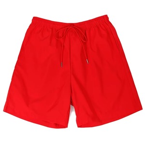 กางเกงขาสั้นลำลองฤดูร้อนของผู้หญิงเอวสูงยืดหยุ่นระบายอากาศทรงหลวมพอดีตัวแฟชั่นสีทึบรุ่นล่าสุดขายดี - Product Image 3