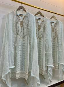 Nuevo Modelo 2025, Farshi Shalwar con Kameez Salwar Bordado en Algodón y Dupatta Anarkali de Tela Embroidered Lawn - Product Image 2