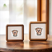 Cadre photo mural ou de bureau en bois massif personnalisé 3x4 2x3 pour photos de famille et cadre décoratif de mariage