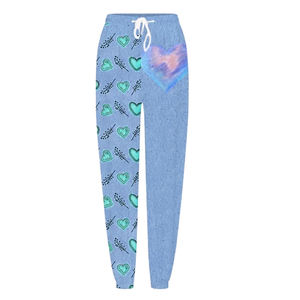 Pantalon de jogging pour femme coupe droite, tendance 2025, avec nœud et motif imprimé en relief, le meilleur pantalon de sport pour l'hiver - Product Image 4