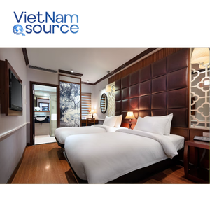 กรอบเตียงขนาดคิงไซส์แบบ ODM ออกแบบได้เองทำจากโรงงานสำหรับโรงแรม - Product Image 3