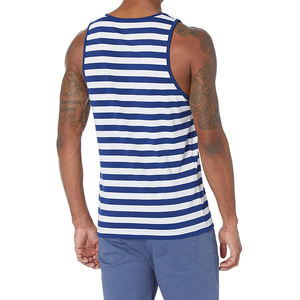 Débardeurs d'entraînement pour hommes de la meilleure qualité du fabricant, vêtements de fitness à manches courtes, design original, tricoté, vente en gros à bas prix - Product Image 5