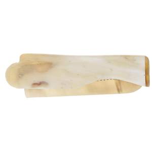 Peigne de massage en corne de boeuf naturelle démêlant les peignes pliants rétro sans produits chimiques - Product Image 2