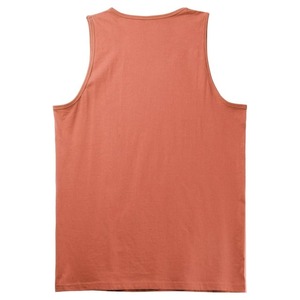 T-shirts de base sans manches orange pour hommes débardeur décontracté à hipster actif débardeur respirant en coton pour hommes débardeurs vierges - Product Image 6