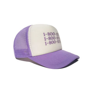 New 2025 Arrival Summer 5 Panel Foam Mesh <b>Trucker</b> <b>Hats</b> Front Printed logo and Side Embroidery logo - Product Image 1