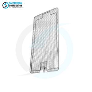 Tapa Médica Profesional de Acero Inoxidable para Canasta DIN de Base Plana, Reutilizable, con Certificación CE para Clínicas y Hospitales - Product Image 5