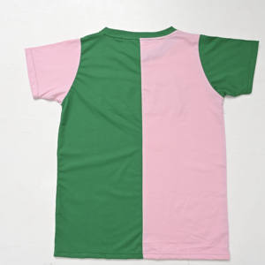 เสื้อยืดสไตล์สตรีทแฟชั่นเข้ารูประบายอากาศได้ดีปรับแต่งได้เสื้อลำลองทูโทนพร้อมโลโก้แบบนูนทันสมัย - Product Image 6