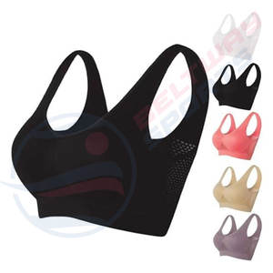 Alto rendimiento Comodidad y estilo Personalizable Nuevo diseño Mujeres Sujetador deportivo sin costuras de alto soporte para mujeres - Product Image 4