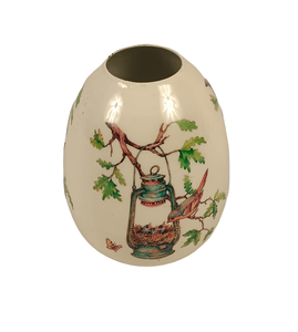 Bird Antique Design Decor Aluminium Flower <b>Vase</b> For Home Decor & Dining Table Aesthetic Metal With Antique Gold Finished - Product Image 5