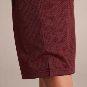 Nouveau short décontracté en maille de couleur unie pour hommes, anti-boulochage, respirant, taille élastique à séchage rapide, couleur personnalisée - Product Image 2