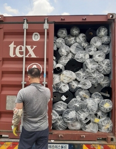 ผ้าแจ็คการ์ดหุ้มเบาะรถยนต์สินค้าดีจากเกาหลีผ้าอ็อกซ์ฟอร์ดโพลีเอสเตอร์100% จากเกาหลีดีไซน์ผ้าคลุมเบาะรถยนต์ - Product Image 6