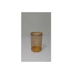 Bougeoirs votifs en métal durables et polyvalents avec de superbes accents décoratifs pour Noël et toute célébration - Product Image 5