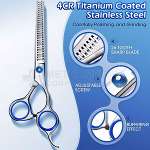 High Quality Professional Pet Grooming Scissors Sets 8 Inch Cutting Puppy <b>Dogs</b> Pet Grooming Scissors - Product Image 4