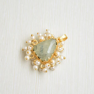 Collier pendentif plaqué rhodium délicat, fait à la main, bijoux de mode pour femmes, vente en gros, export en vrac - Product Image 2