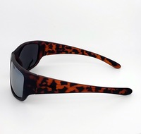 Lunettes de soleil de sport Fishing Wrap unisexes, monture intégrale en PC, verres polarisés TAC, coloris personnalisables Tortoise et Noir MT