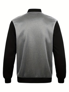 Chaqueta Versity de lana y exterior de alta calidad de MOQ bajo para hombre, servicio OEM, transpirable, la mejor chaqueta Versity de béisbol personalizada para hombre - Product Image 2