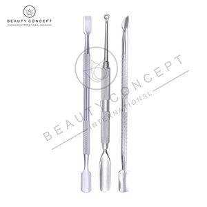 Empujador de cutículas de doble punta con agarre cómodo Empujador de cutículas de calidad de salón para manicura casera Ecológico - Product Image 5