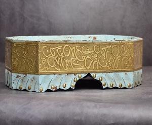 Último diseño de madera madre perla resina servir plato soporte 100% comida seguro Acero inoxidable pastel postre soporte para Chocolate - Product Image 2