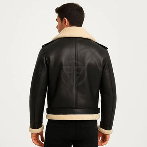 Chaqueta Clásica Premium de Piel de Vaca con Forro Interior Suave, Diseño Ligero y Ecológico para Invierno, Logotipo Frontal - Product Image 4
