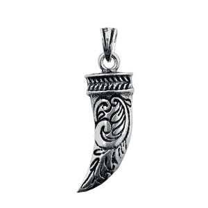 14K จี้เงินรูปเขาสลักสีทองประดับเพชรเพทายลายศาสนาแนววินเทจสำหรับเป็นของขวัญในงานปาร์ตี้เครื่องประดับทอง - Product Image 1