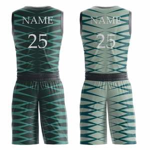 2025 camiseta de baloncesto Reversible de sublimación profesional personalizada con protección UV y conjuntos transpirables - Product Image 2