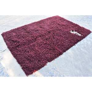 Alfombra turca Vintage moderna, x 8 pies 5,6, lana roja de área grande, respaldo de látex de 10mm de espesor para entrada, 9x12, Patchwork rectangular - Product Image 3