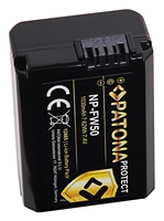 PATONA PROTECT Batterie NP-FW50 NEX-3 NEX.3C NEX-5 NEX.5A NEX-7 1030mAh 7.62Wh 7.4V Li-Ion
