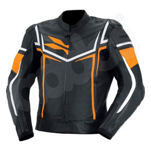 Unique Design Bestselling High Manufactured Leather <b>Jacket</b> Fashion Leather <b>Jackets</b> for <b>Men</b> <b>Slim</b> <b>Fit</b> Stylish Winter - Product Image 3