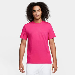 Ropa de hombre, Camiseta con cuello redondo, manga corta, tendencia informal, camisas sueltas, camisetas de hombre con deformación anticontracción - Product Image 1