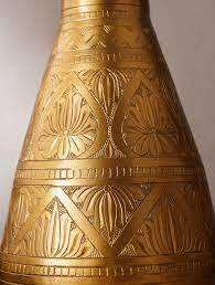 Modern Minimalist Vase Geometric Home Decor Tabletop Accent for Office Living Room Flower Vase Made Durable - Product Image 3