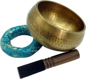 Bol chantant en laiton antique Technique polie zara Enterprises ZE0122 Méditation Utilisation Promotion Cadeau Décorateur de table - Product Image 5