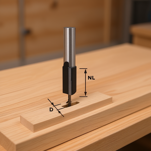 Festool HW S8 Groove Cutter Carbide Tipped <b>Router</b> <b>Bits</b> - Product Image 3