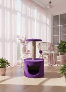 Rascador para gatos Amistar Grape Comfort de alta calidad para gatos de todas las razas y tamaños. - Product Image 1