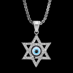 Pendentif Hip Hop Moderne en Argent Sterling 925 avec Moissanite, Style Rappeur, Bijou Tendance pour Hommes et Femmes - Product Image 1