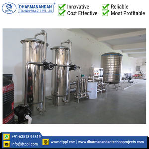 10000 litros por hora Capacidad de procesamiento Buen rendimiento y eficiencia Proyecto de embotellado de agua mineral Planta de ósmosis inversa - Product Image 2